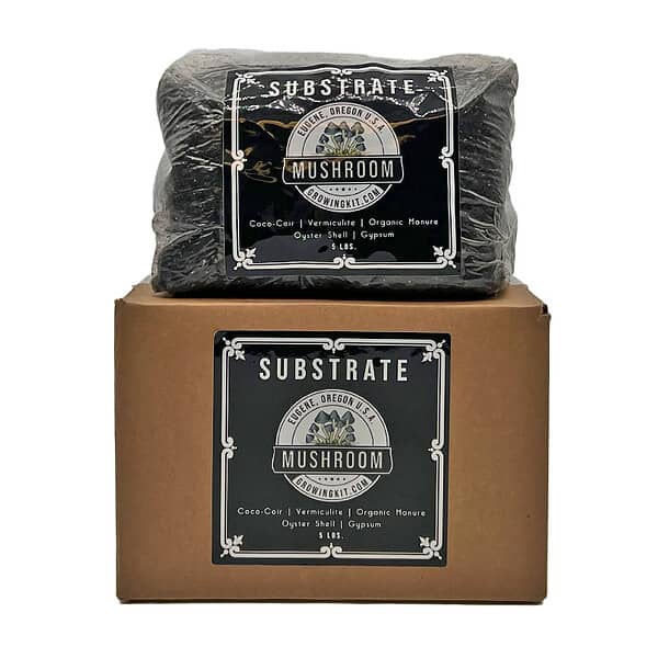 Monotub Substrate Manure Substrate and Millet Grain Refill Kit