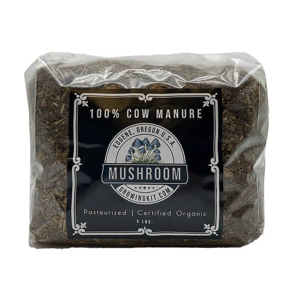 Cow Manure for Mushrooms Nutrient Rich Pasteurized Casing